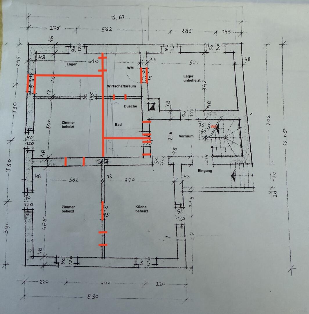Grundriss Eg