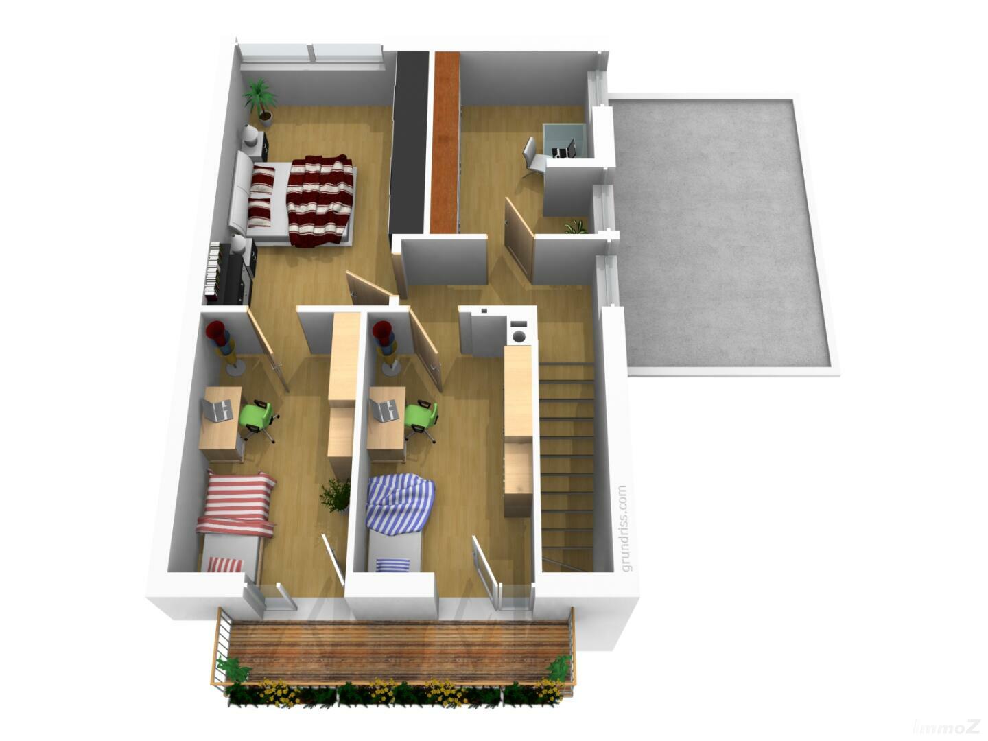 Obergeschoss-2_Ansicht-V