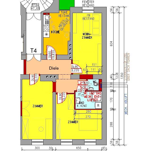 Provisionsfreie Altbau-Wohnung in Bestlage Leonhard - Nähe KF-UNI / Med-UNI ab 01.10.2026