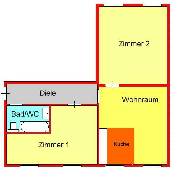 Studenten-Hit: Provisionsfreie 3-Zimmer-Dachgeschosswohnung Nähe Dietrichsteinplatz und TU - Sparbersbachgasse!