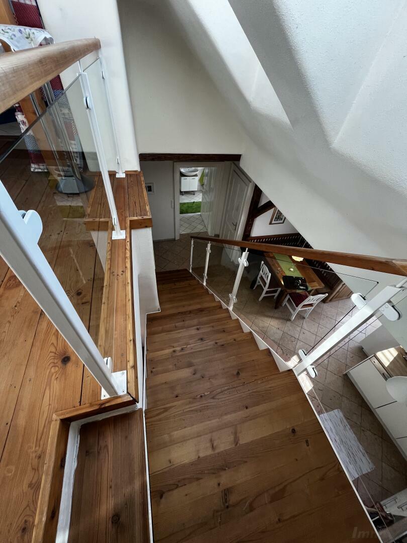Treppe vom 3. ins 4.OG