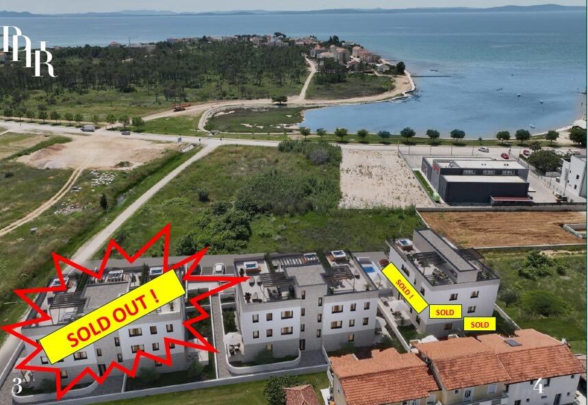Kroatien / Zadar / Privlaka: Hochwertige Neubau Wohnungen in Top-Lage