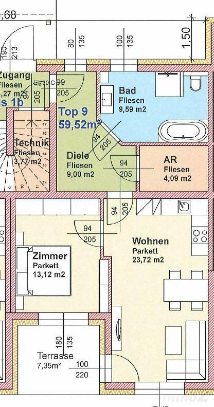 Erstbezugstraum in Leitring - 2-Zimmer-Wohnung mit Carport /  / 8435 Leitring / Bild 3