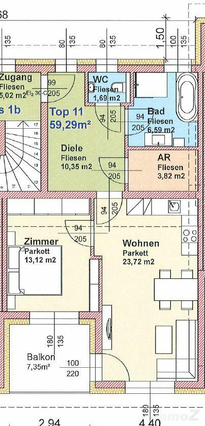 Erstbezugstraum in Leitring - 2-Zimmer-Wohnung mit Carport /  / 8435 Leitring / Bild 3