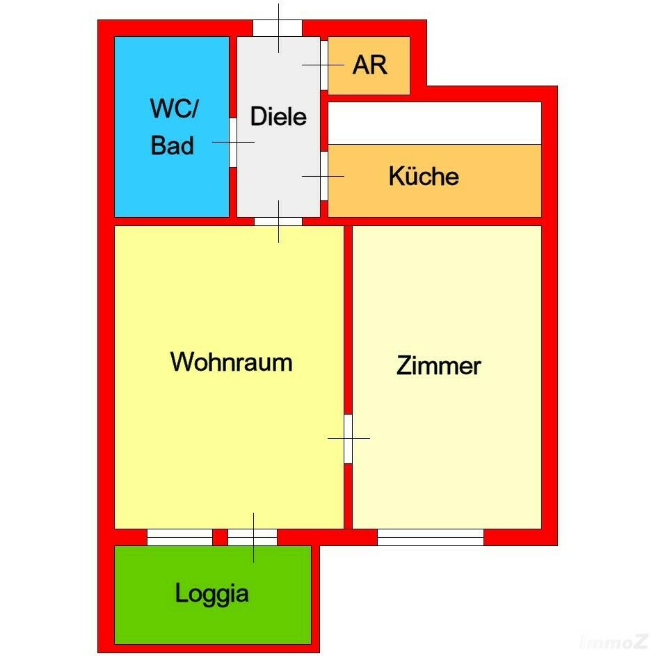 Plan-Skizze_2Zi-Variante