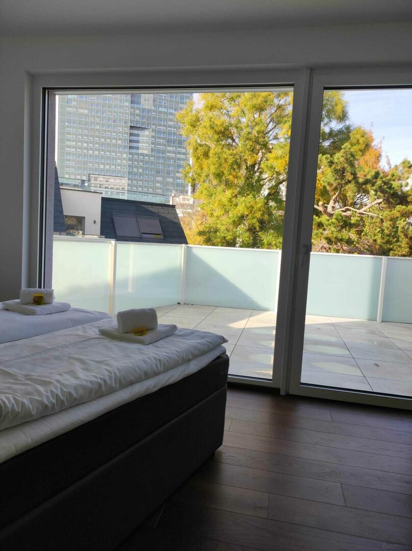 Blick vom Zimmer