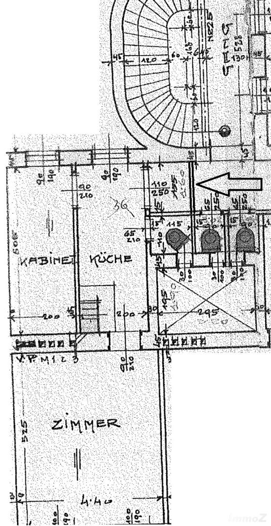 Befristet vermietete Zwei-Zimmer-Wohnung bei U6 Dresdnerstrasse - freier Mietzins trotz Altbau ! /  / 1200 Wien / Bild 0