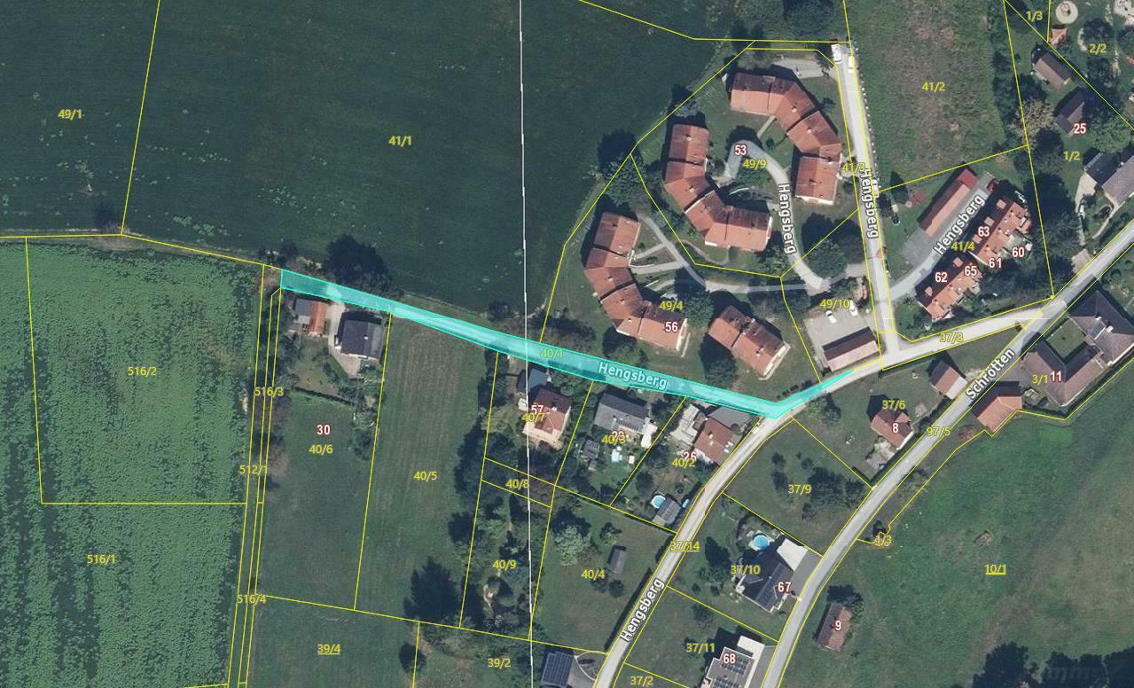 Kataster KG 66412 EZ 56 - Weganteil