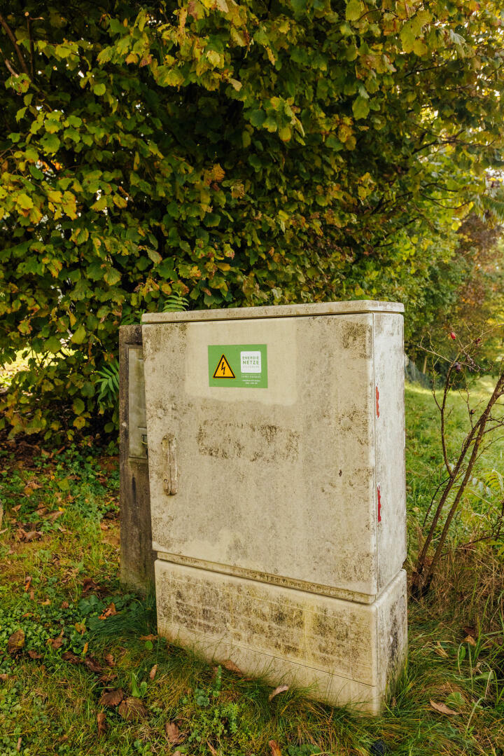 Baustrom beim Grundstück 40/5