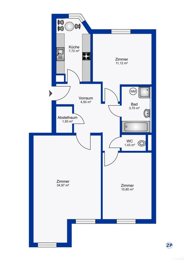 Idealer Grundriss, gepflegtes Haus, tolle Ausstattung - familienfreundlich ! /  / 1110 Wien / Bild 7