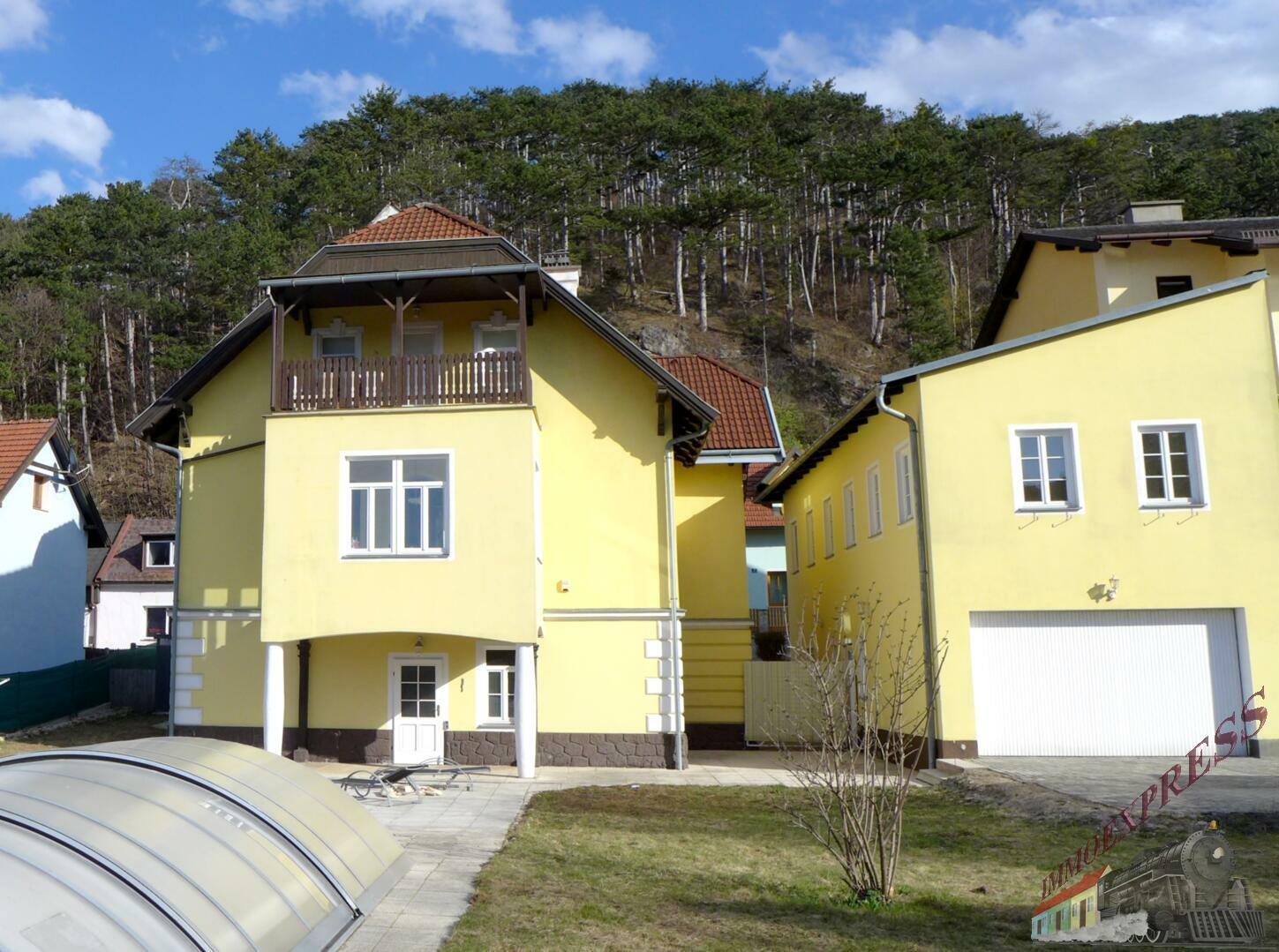 Stilvolle Jugendstilvilla mit Pool & großem Gartenanteil – Hausanteil in Berndorf (Bezirk Baden) zu kaufen