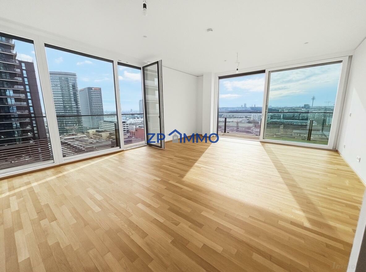 TrIIIple Tower Erstbezug 3-Zimmer Balkonwohnung im 15. Stockwerk /  / 1030&nbsp;Wien / Bild 0