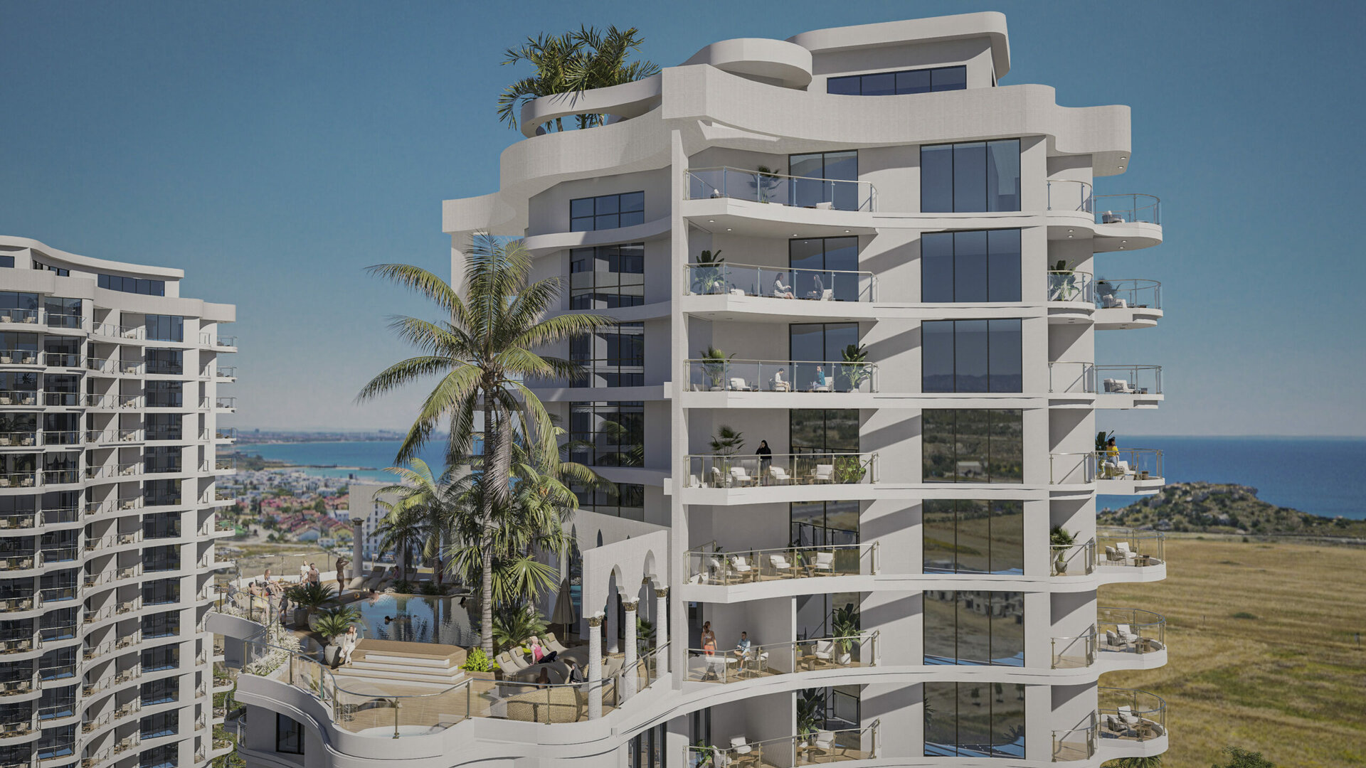 Lukratives Studio-Apartment im Palm Jumeirah Zypern