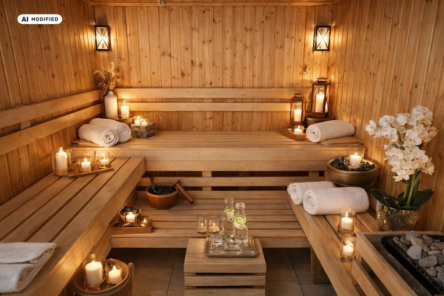 KI-bearbeitet – Sauna 2