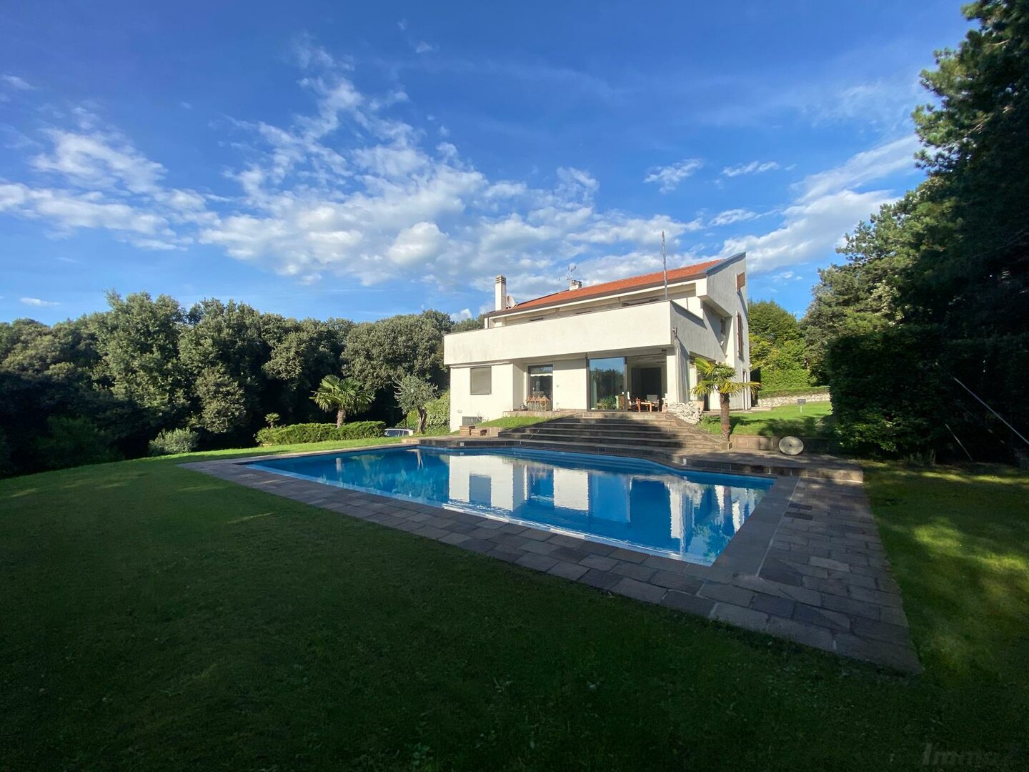 Italien-Duino - Exklusive Villa mit Pool und traumhaftem Meerblick | Italy-Duino - Exclusive villa with a pool and stunning sea views
