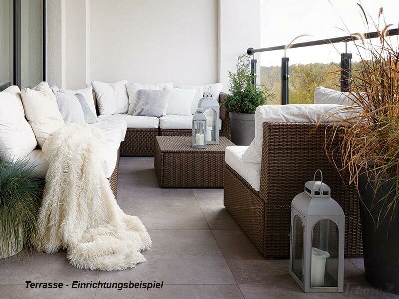 Terrasse Einrichtungsbeispiel 1