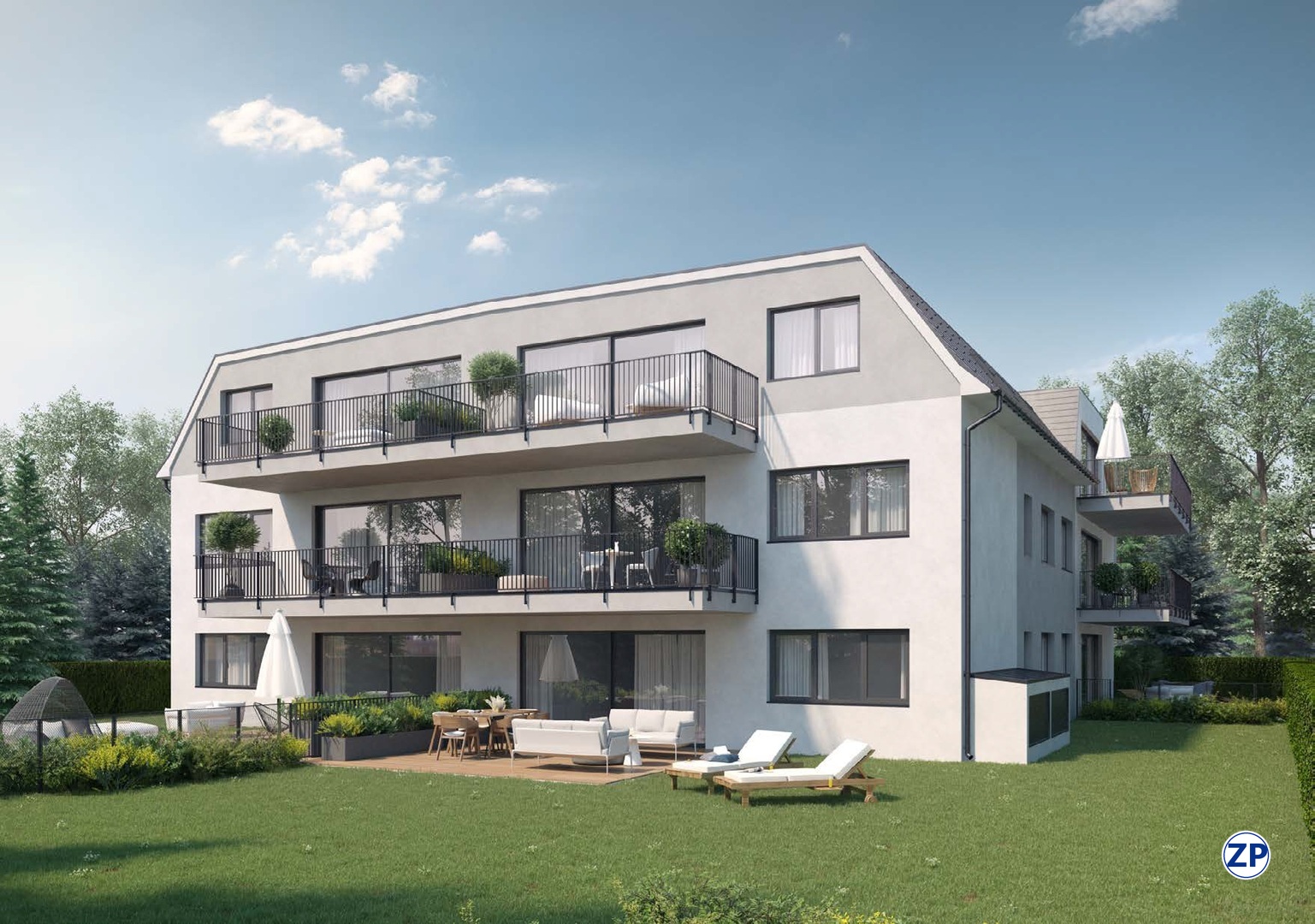 Moderne 4-Zimmer-Dachgescho�wohnung mit Villencharakter, gro�em Balkon und Garage am Wienerwald /  / 1140&nbsp;Wien / Bild 9