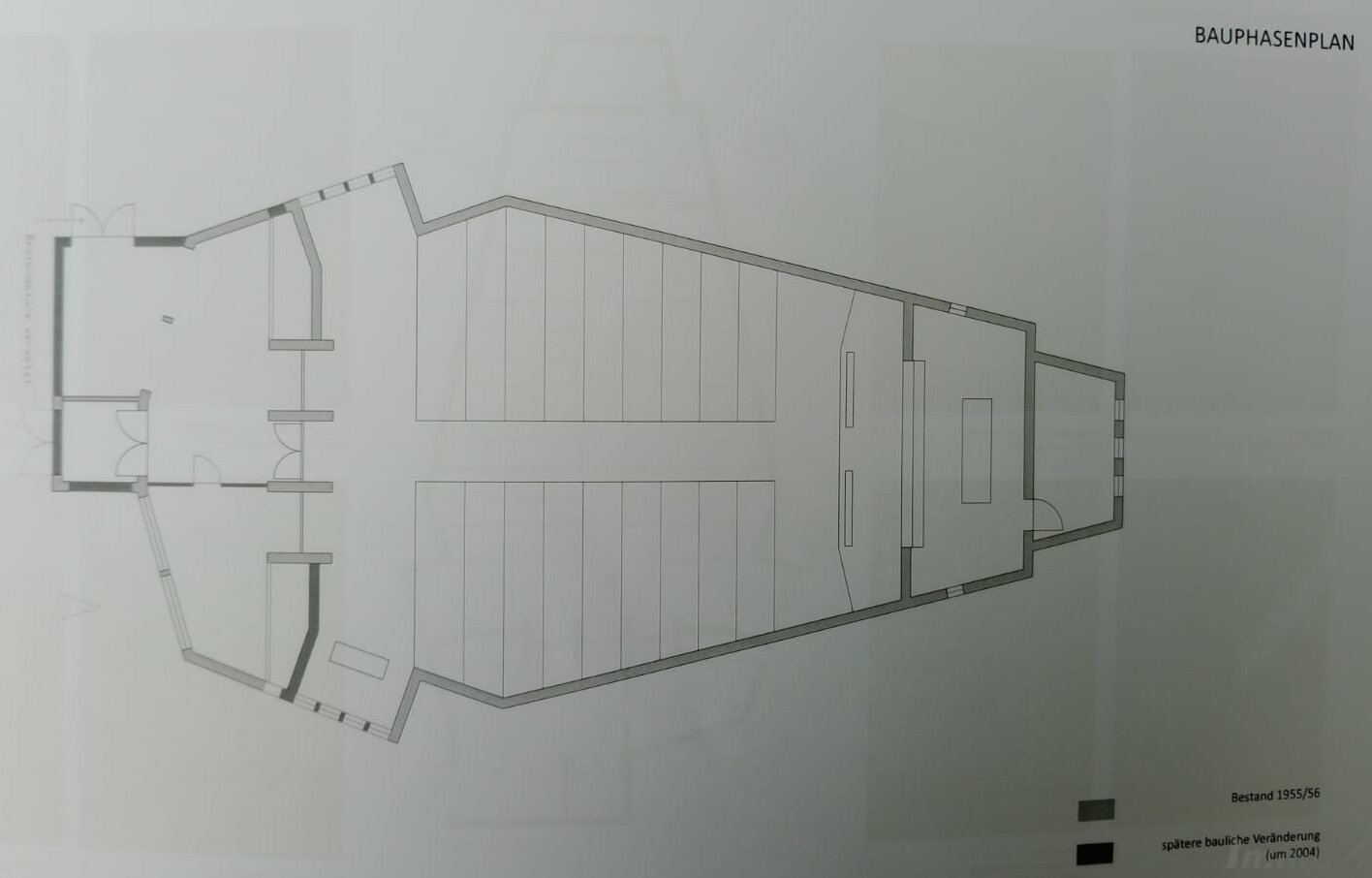 Grundriss Bauphasen