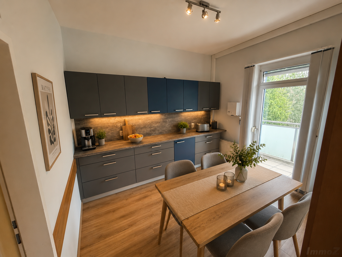 Penthouse-Ess-Küche