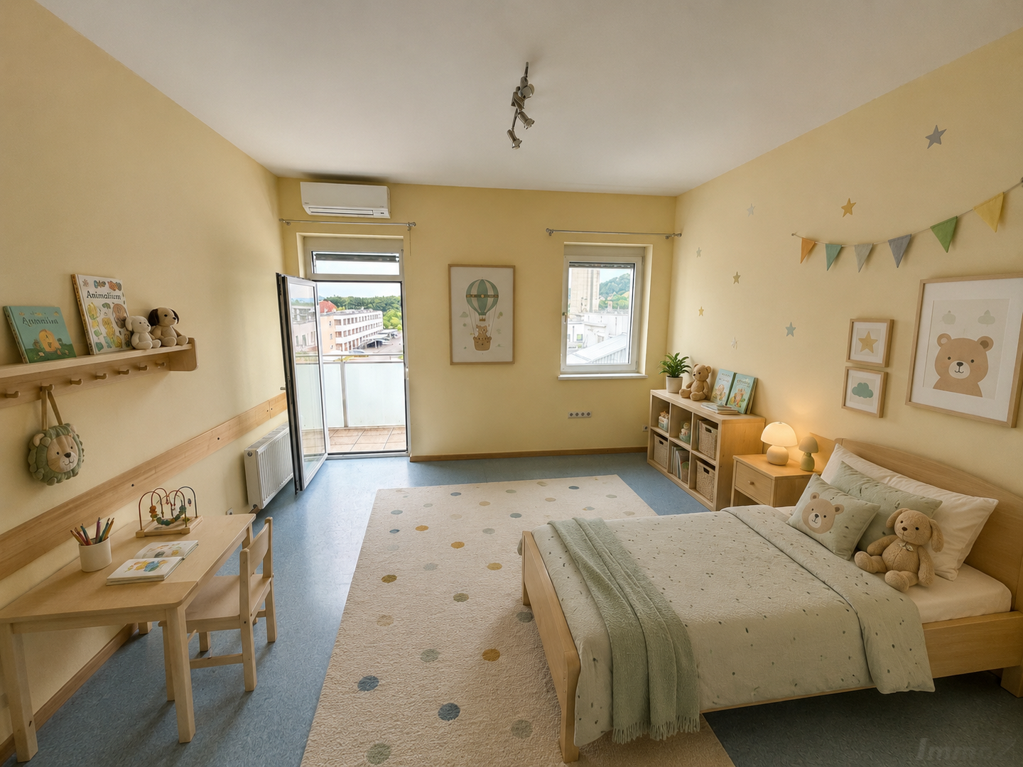 Penthouse-Kinderzimmer