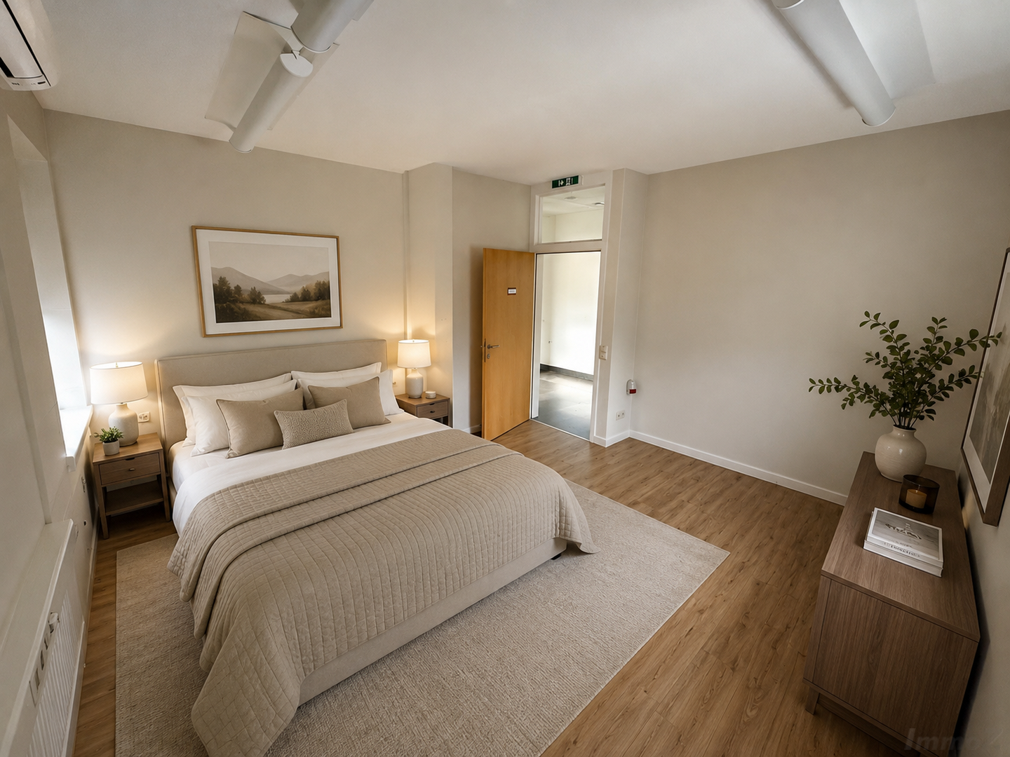 Penthouse-Schlafzimmer