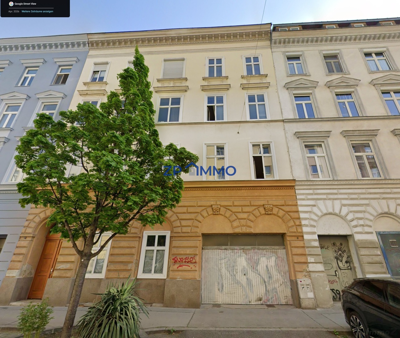 Hofseitige 1,5 Zimmerwohnung als Büro oder Atelier nähe Friedensbrücke !