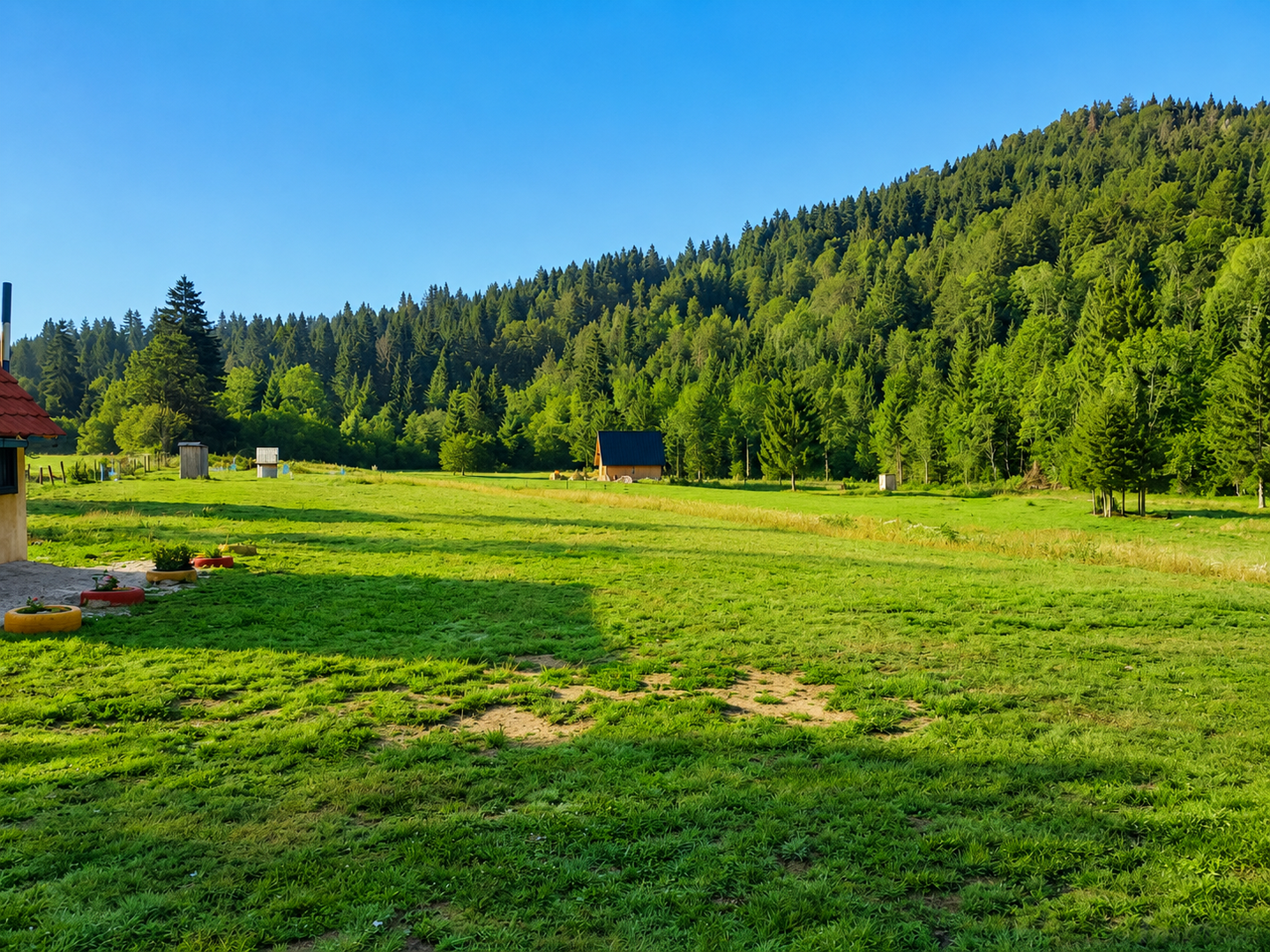 Bosnien: Auswanderer aufgepasst! Traumhaft gelegenes großes Grundstück inkl. Hütte in Bosnien
