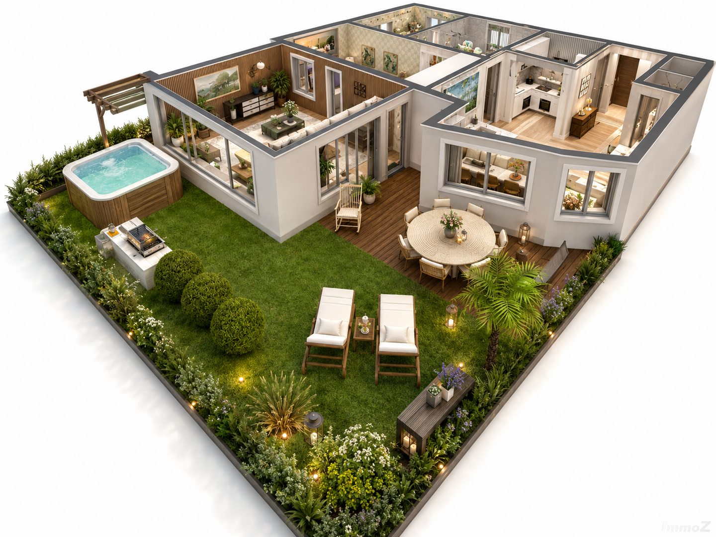 Wohnen mit Urlaubsgefühl: 3 Zimmer und über 50 m² sonnige Gartenterrasse in Graz Wetzelsdorf