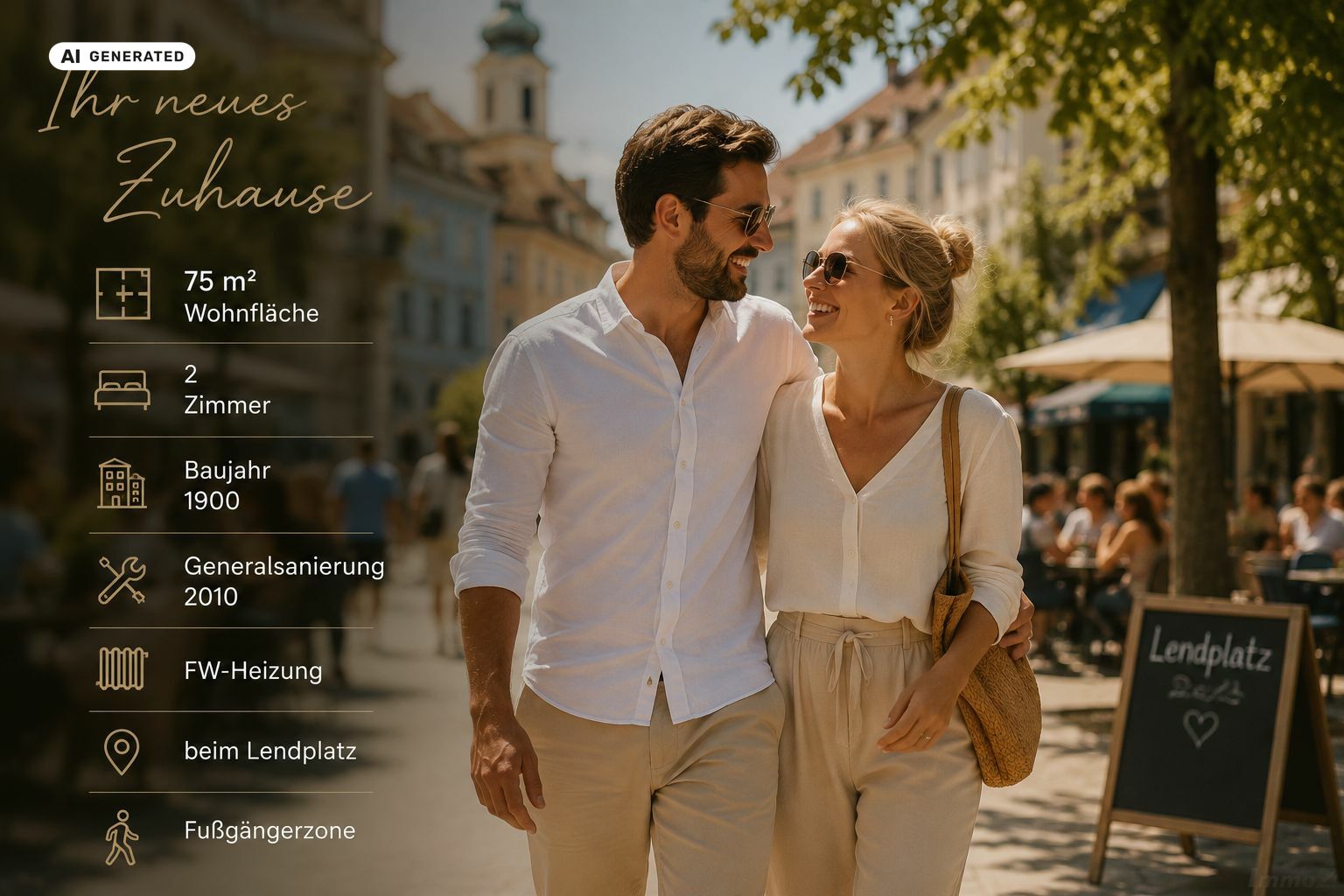 Altbauflair trifft modernen Wohnkomfort im Herzen des Grazer Trendviertels Lend!
