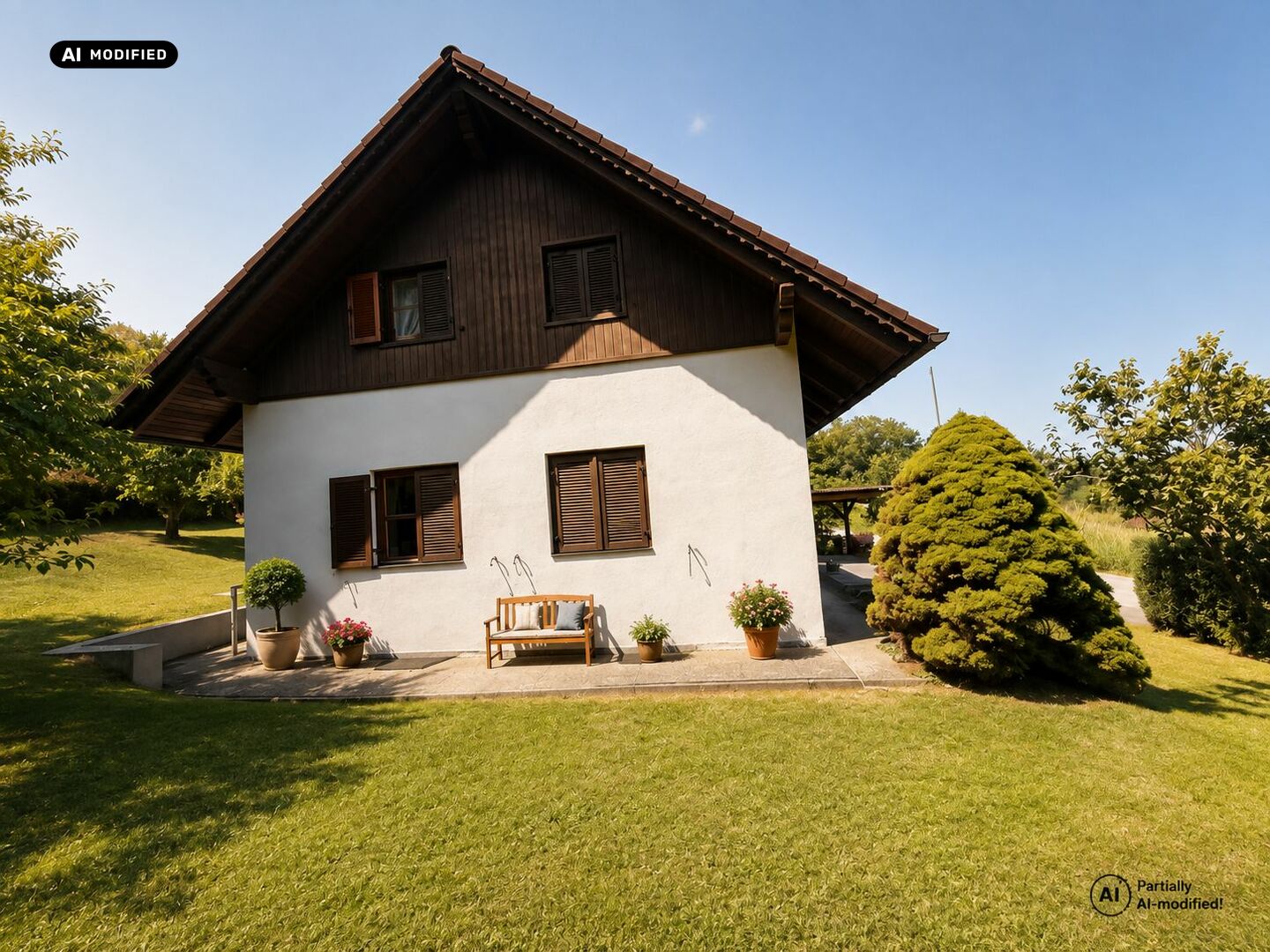 KI-bearbeitet – Aussenansicht