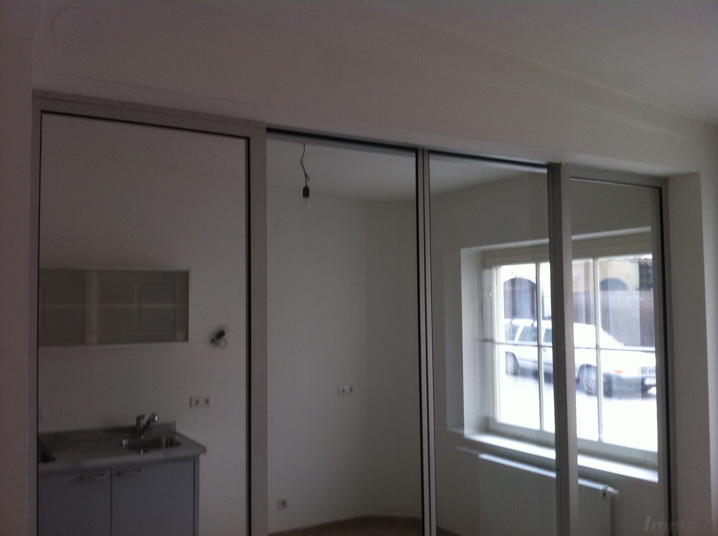 Glas Trennwand