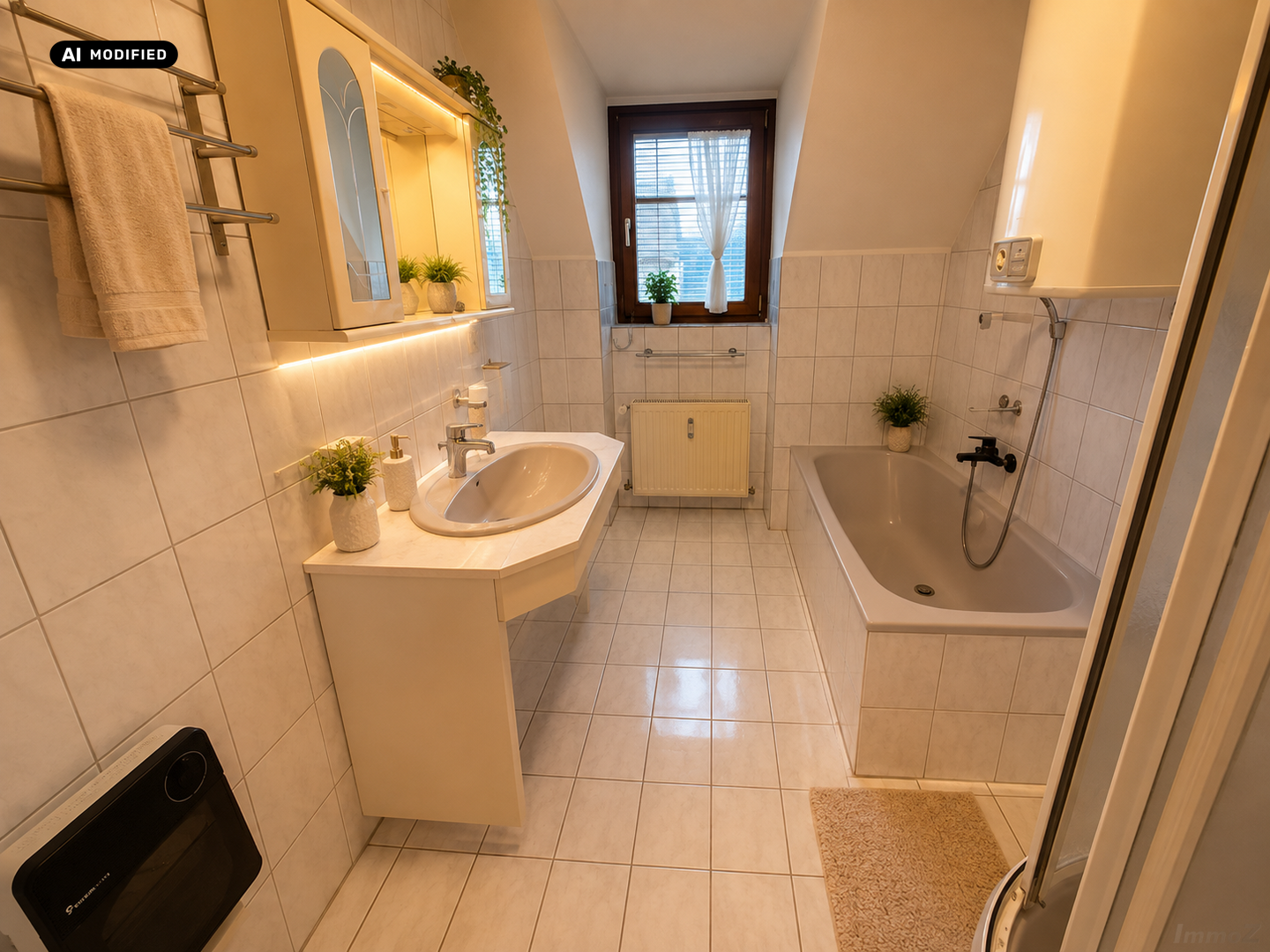 KI-bearbeitet – Badezimmer