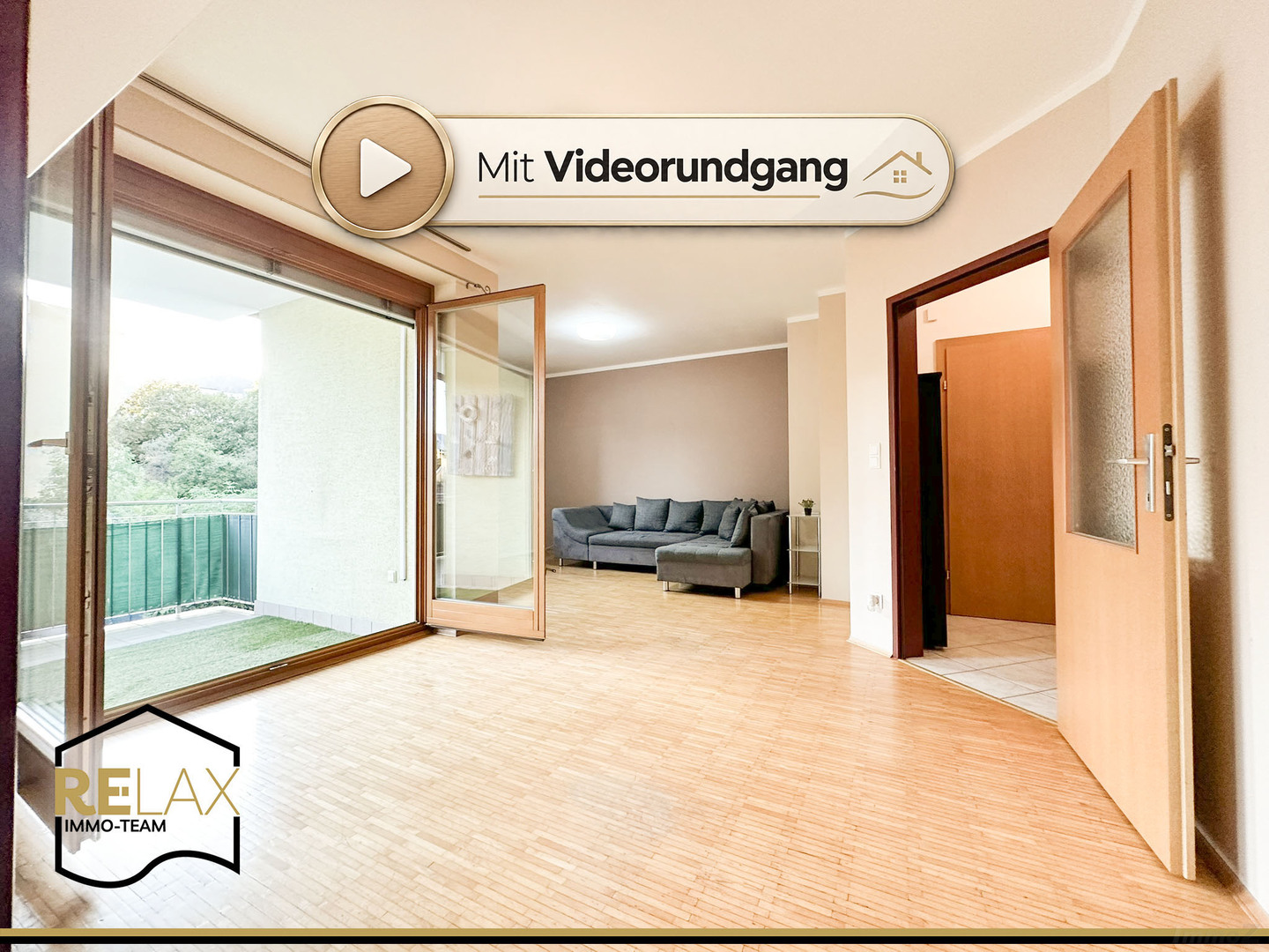 Ruhige 3-Zimmer-Wohnung mit 2 Balkonen, Grünblick & TG-Option