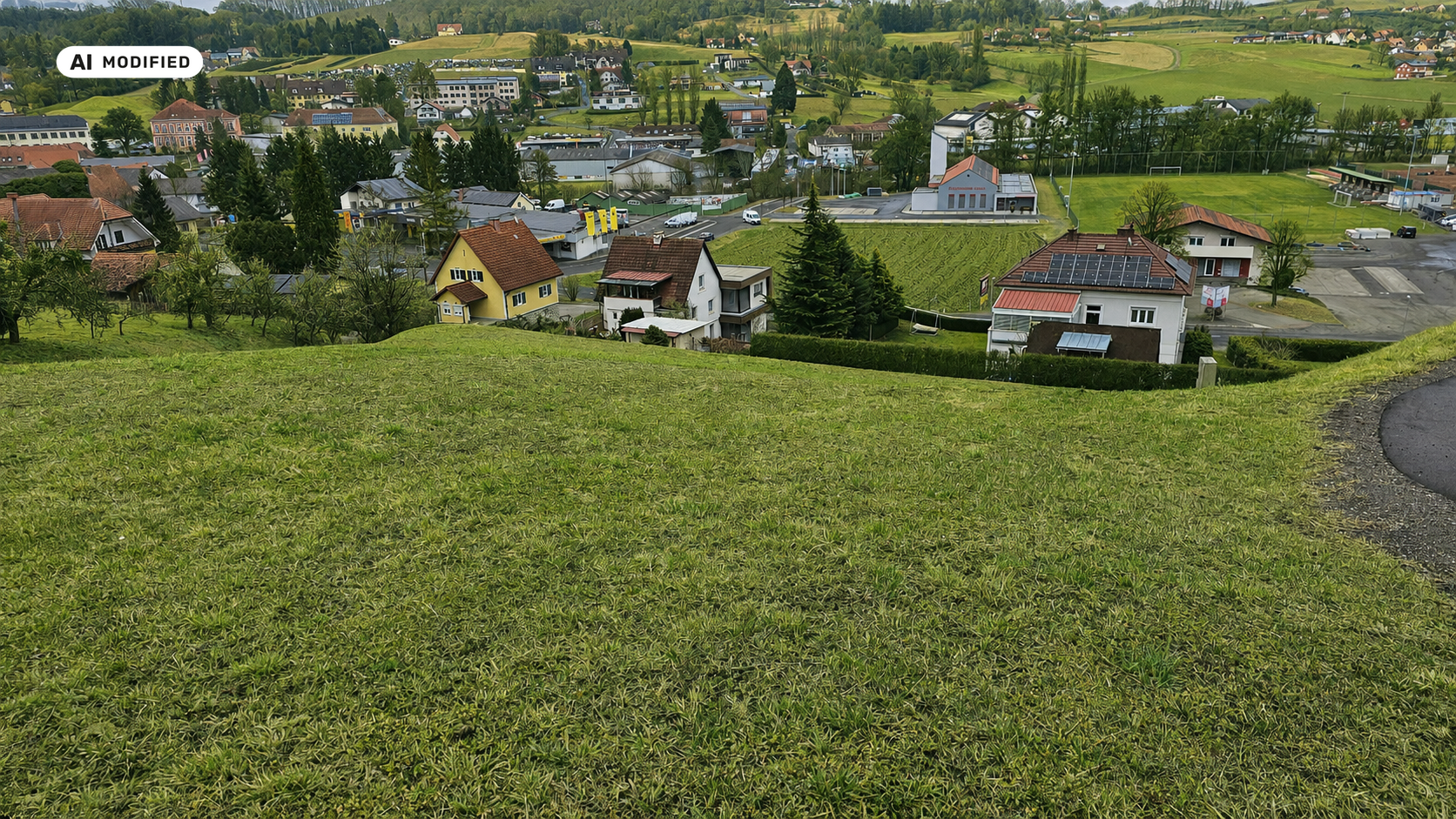 Hanggrundstück mit herrlichem Panoramblick! WA - Dichte 0,2-0,4 - voll erschlossen! Touristische Nutzung möglich!