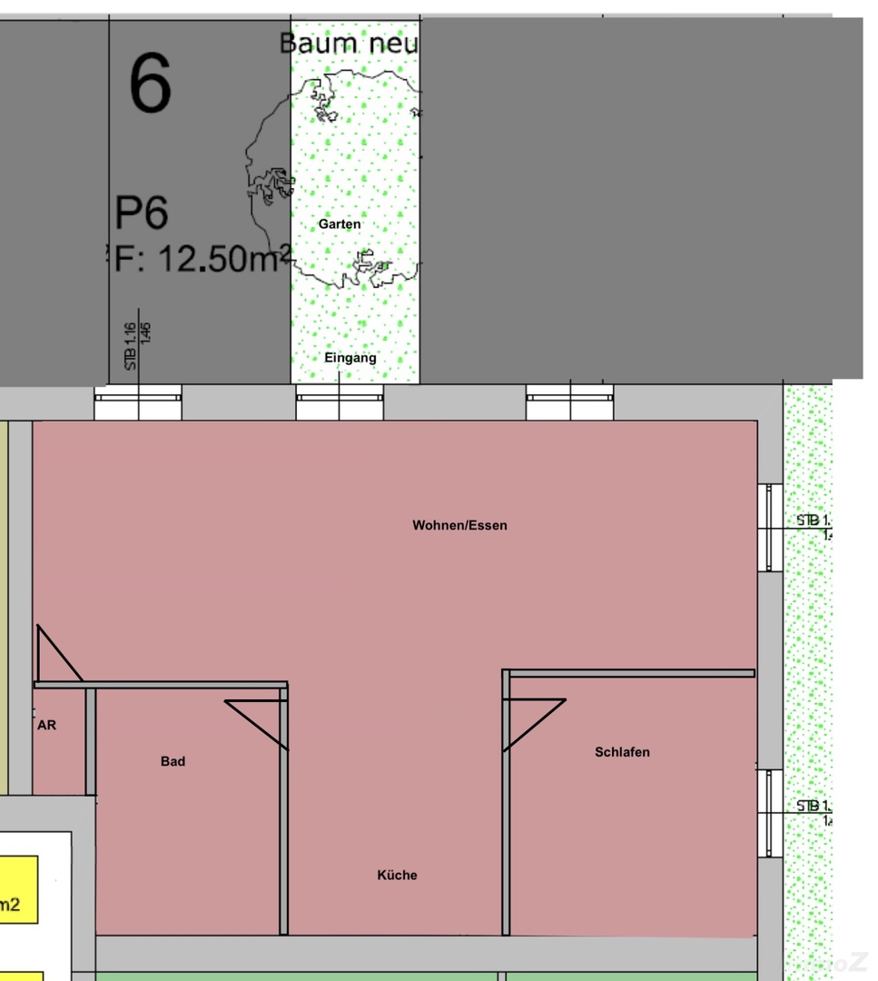 Mieten in Graz, Büroräumlichkeiten in Innenhof - PW33/8