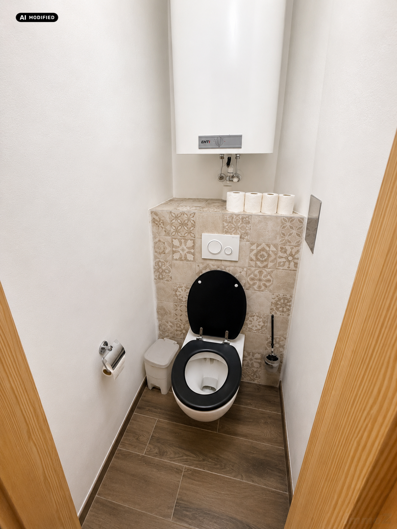 KI-bearbeitet – WC