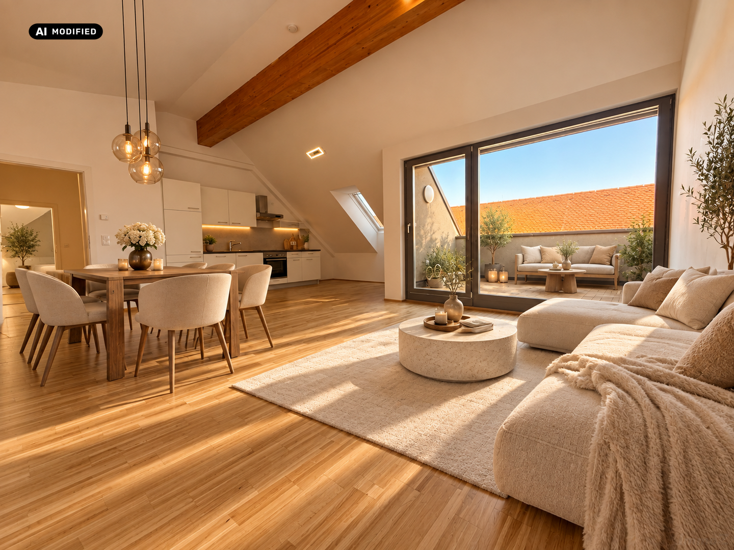 Penthousefeeling im Thermenland - Loggia -Klimaanlage- barrierefrei - Carport - Wohnbauförderung möglich!