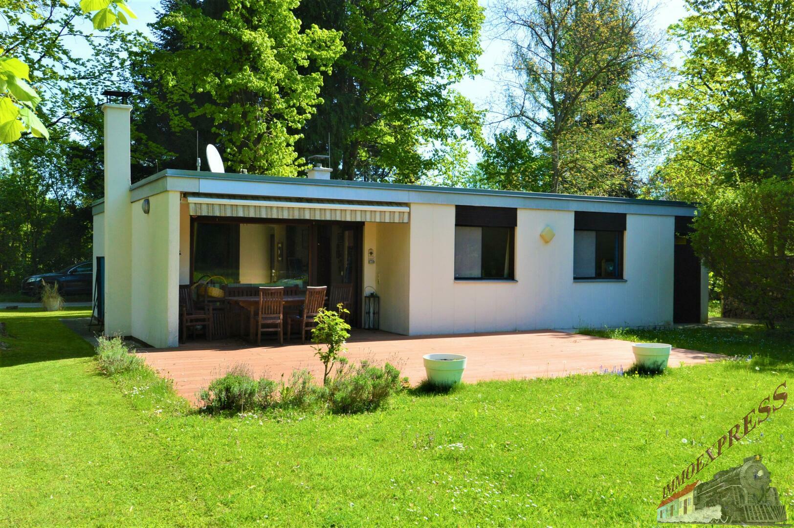 Wohnen wie im Urlaub - Bungalow im Schlosspark Seebenstein