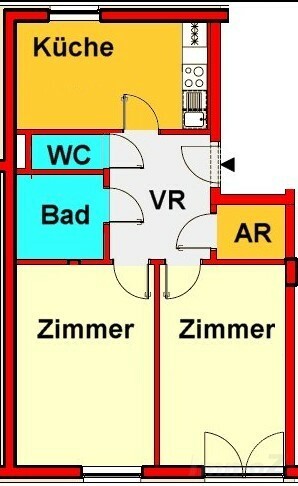 Provisionsfreie 2-Zimmerwohnung mit Tiefgaragenplatz bei TU ab sofort verfügbar!