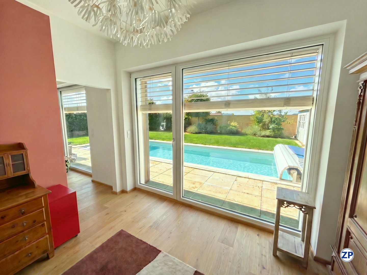 Passivhaus mit beheiztem Pool, Dachterrasse und separater Ordination ? unverbaubarer Gr�nblick /  / 2333&nbsp;Leopoldsdorf bei Wien / Bild 4