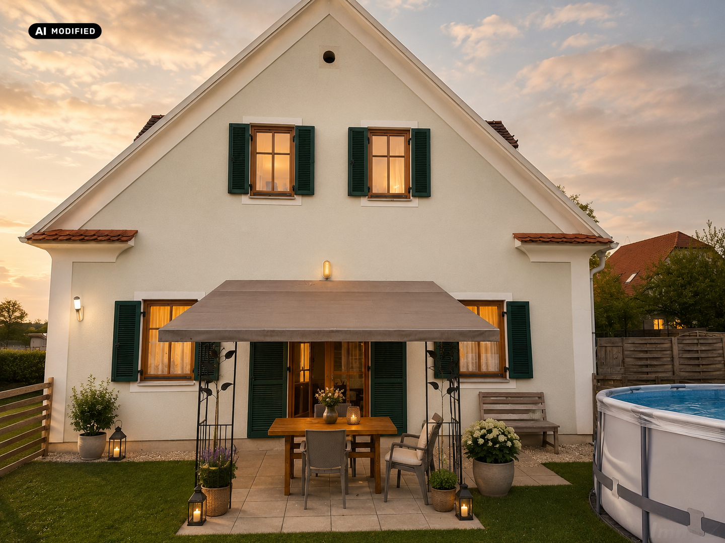 KI-bearbeitet – EG-Wohnung mit Terrasse