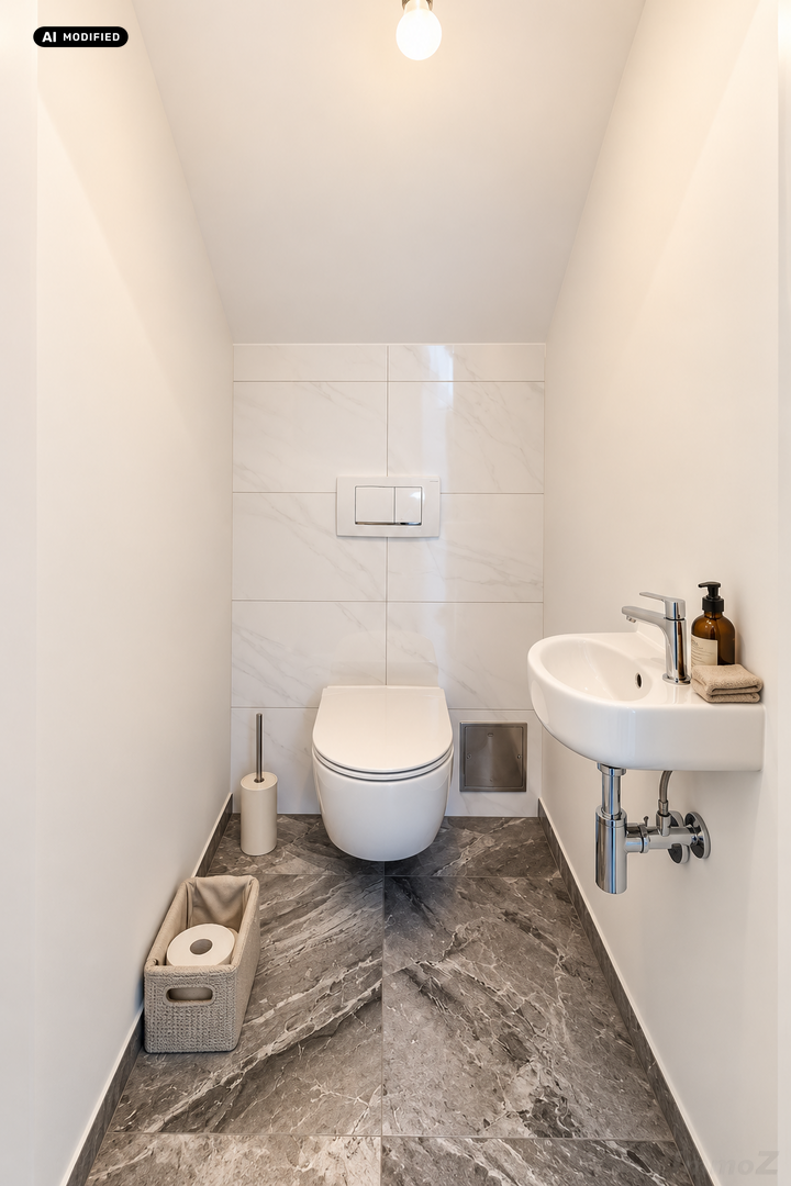 KI-bearbeitet – WC