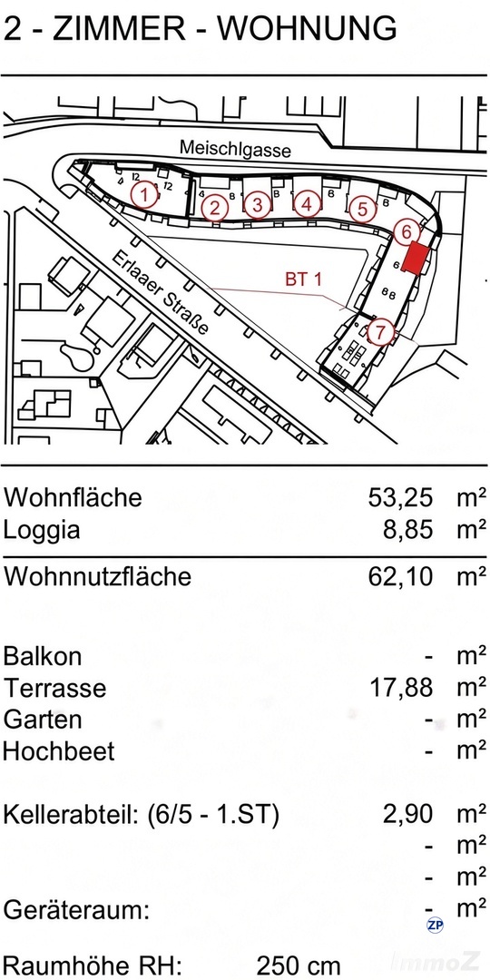 Helle 2-ZIMMER-WOHNUNG MIT gro�er TERRASSE N�HE U6! /  / 1230&nbsp;Wien / Bild 3
