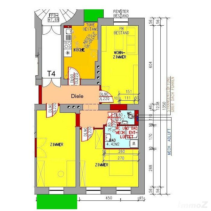 Provisionsfreie Altbau-Wohnung in Bestlage Leonhard - Nähe KF-UNI / Med-UNI ab 01.10.2026