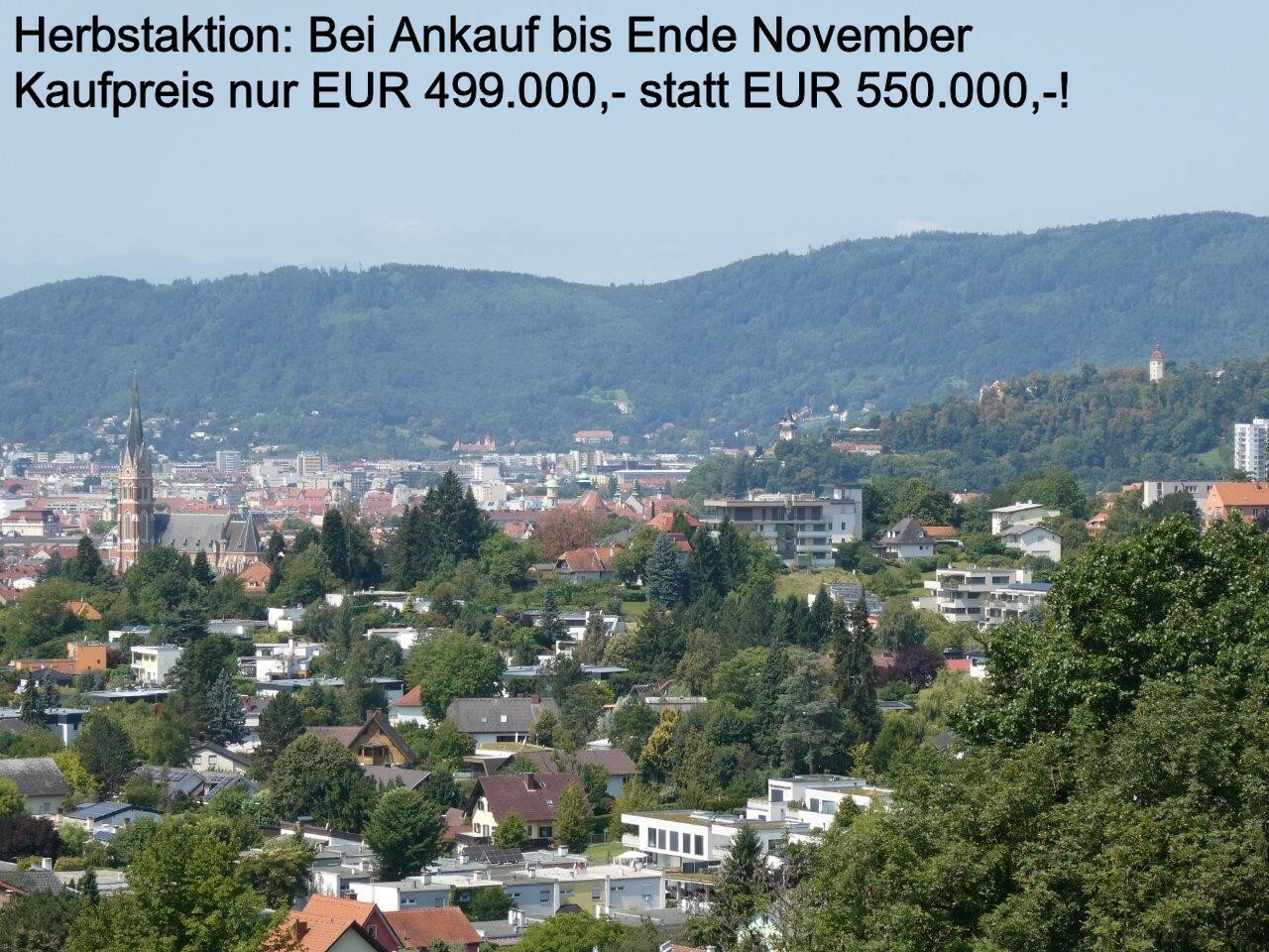 Herbst-Aktion: Maisonette-Wohnung mit Stadtblick-Terrasse in Waltendorf zu verkaufen!