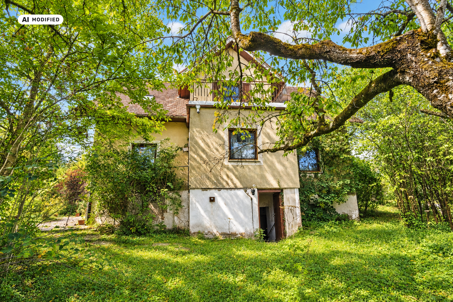 KI-bearbeitet – Wohnhaus Feistritztal
