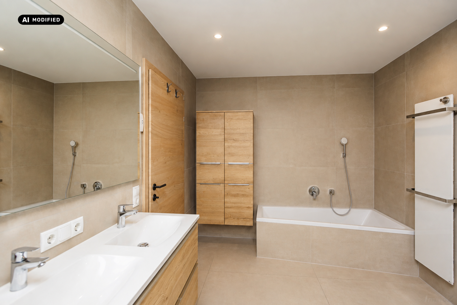 KI-bearbeitet – Badezimmer