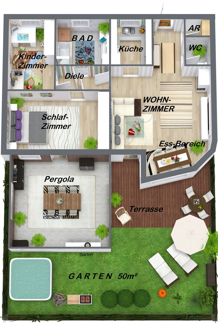 3D Floor Plan