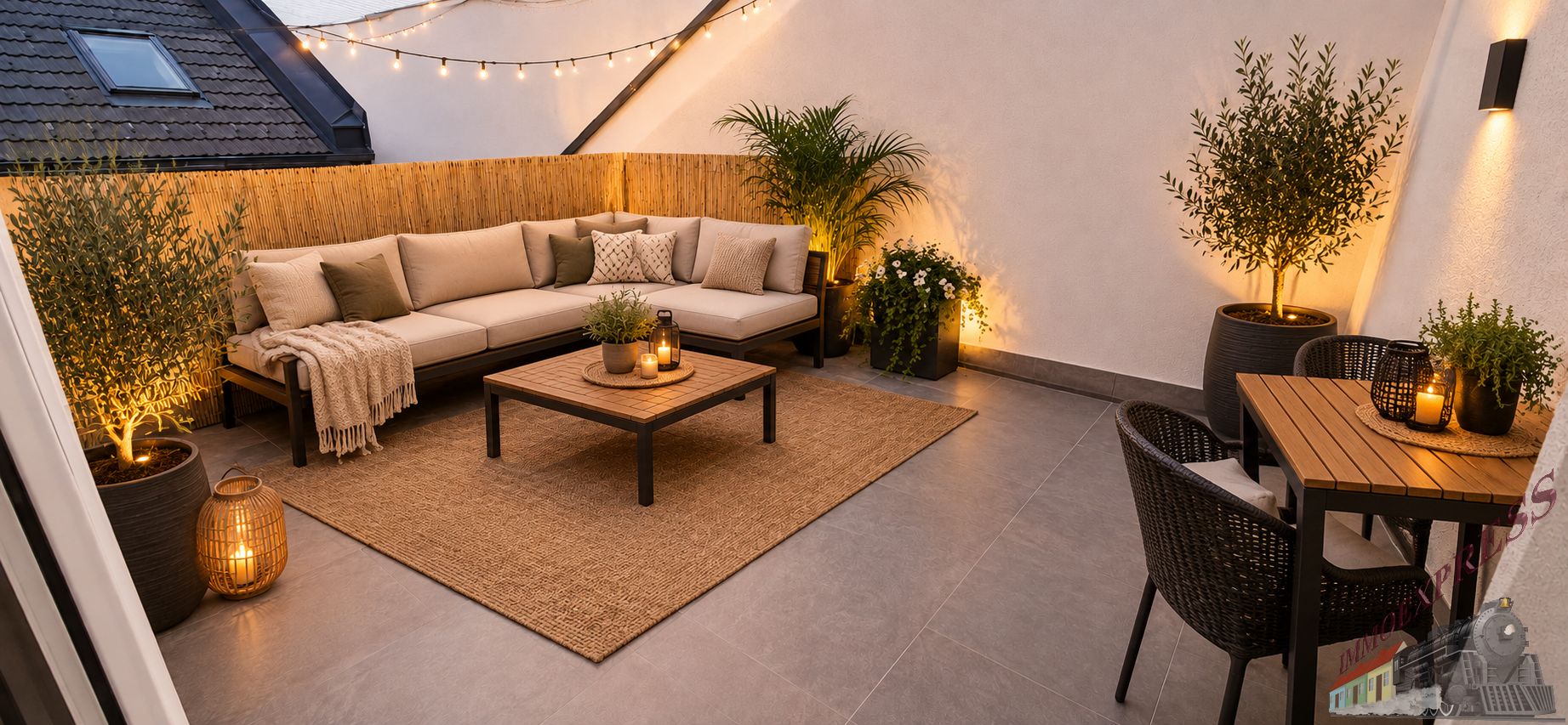 Schöne Dachgeschoßwohnung mit großzügiger Terrasse und Klimaanlage ab 1.11.bezugsbereit