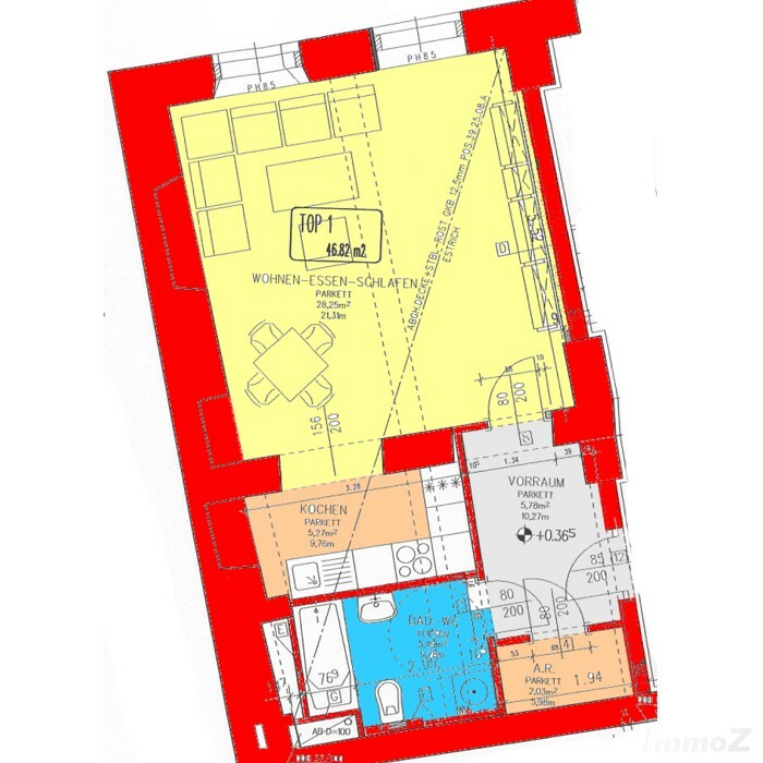 Provisionsfrei: Großzügiges Innenstadt-Altbau-Apartment  bei Kunsthaus - Südtirolerplatz